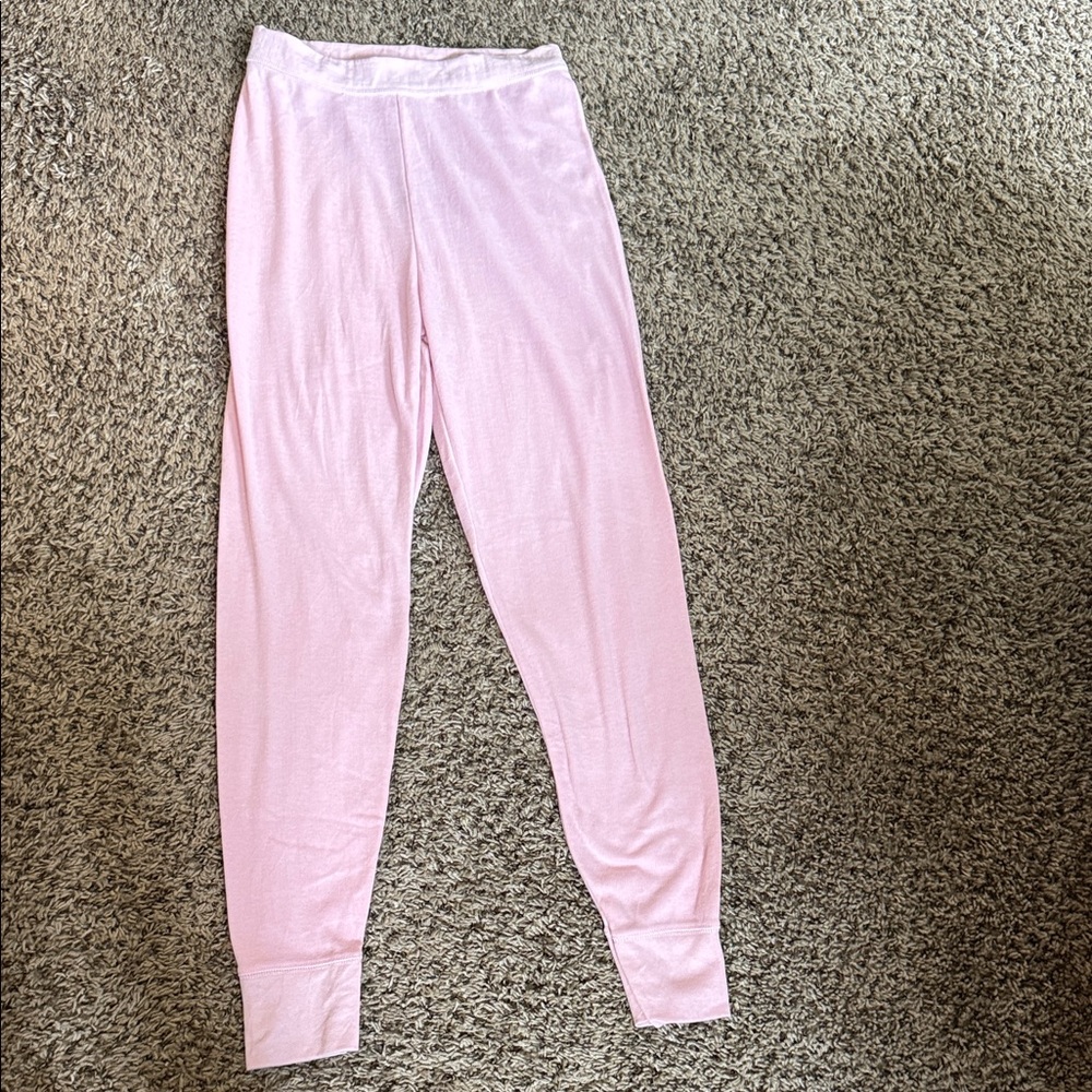 Women's Soft Pink Pajama Bottoms